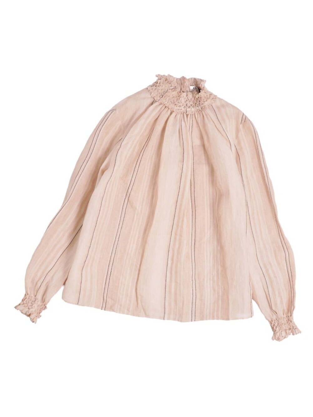 Dior Shirt Silk Blouse Beige US 2